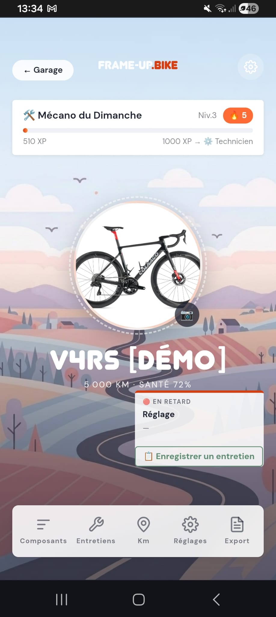 Aperçu app Frame-up